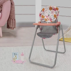 Flat River Group 509 Crew - Melange Flora Foodie Doll Highchair Set, Ages 3+* Doll Houses, Furniture & Accessories|Stuffed Animals & Plush Toys