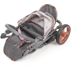 Flat River Group 509 Crew Mabelle Duo Twin Doll Stroller - Melange Flora, Ages 3+* Stuffed Animals & Plush Toys