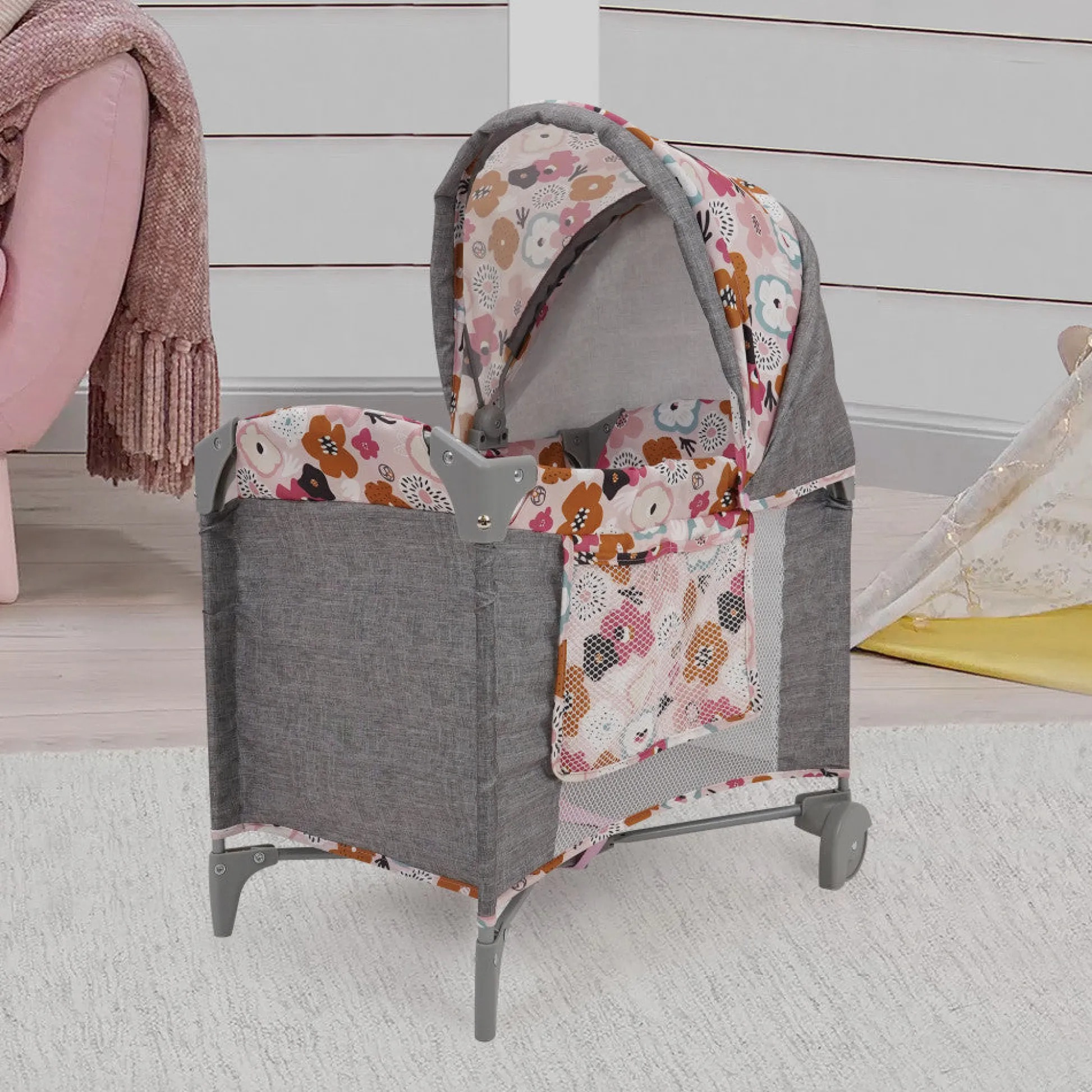 Flat River Group 509 Crew Melange Flora Deluxe Doll Play Yard - Ultimate Toy for Kids 3+* Stuffed Animals & Plush Toys