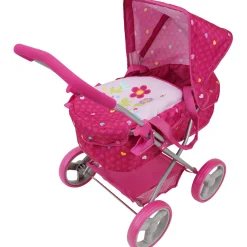 Flat River Group 509 Garden Doll Pram with Retractable Canopy and Shopping Basket* Stuffed Animals & Plush Toys
