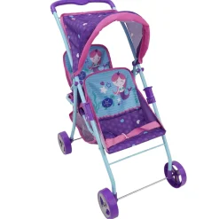 Flat River Group 509 Mermaid Twin Doll Stroller with Adjustable Seats and Safety Lock* Stuffed Animals & Plush Toys
