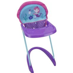 Flat River Group 509 Mermaid-Themed Baby Doll Highchair* Doll Houses, Furniture & Accessories|Stuffed Animals & Plush Toys