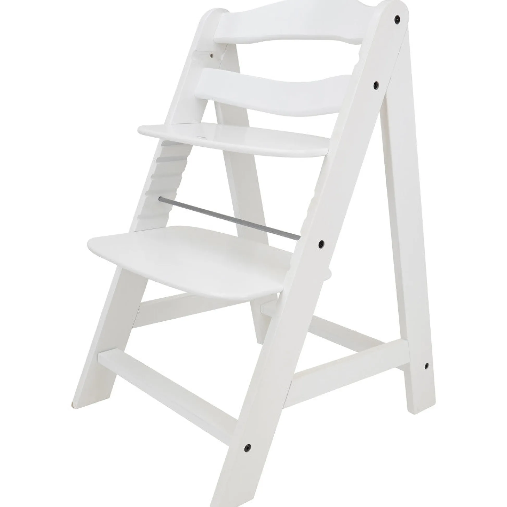 Flat River Group 509 Sky Adjustable Wooden Chair - White, Durable Beechwood, Kids Furniture* Developmental Toys