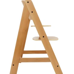 Flat River Group 509 Sky Wooden Chair - Natural Beechwood, Adjustable Kids Seat* Wood & Jumbo Blocks