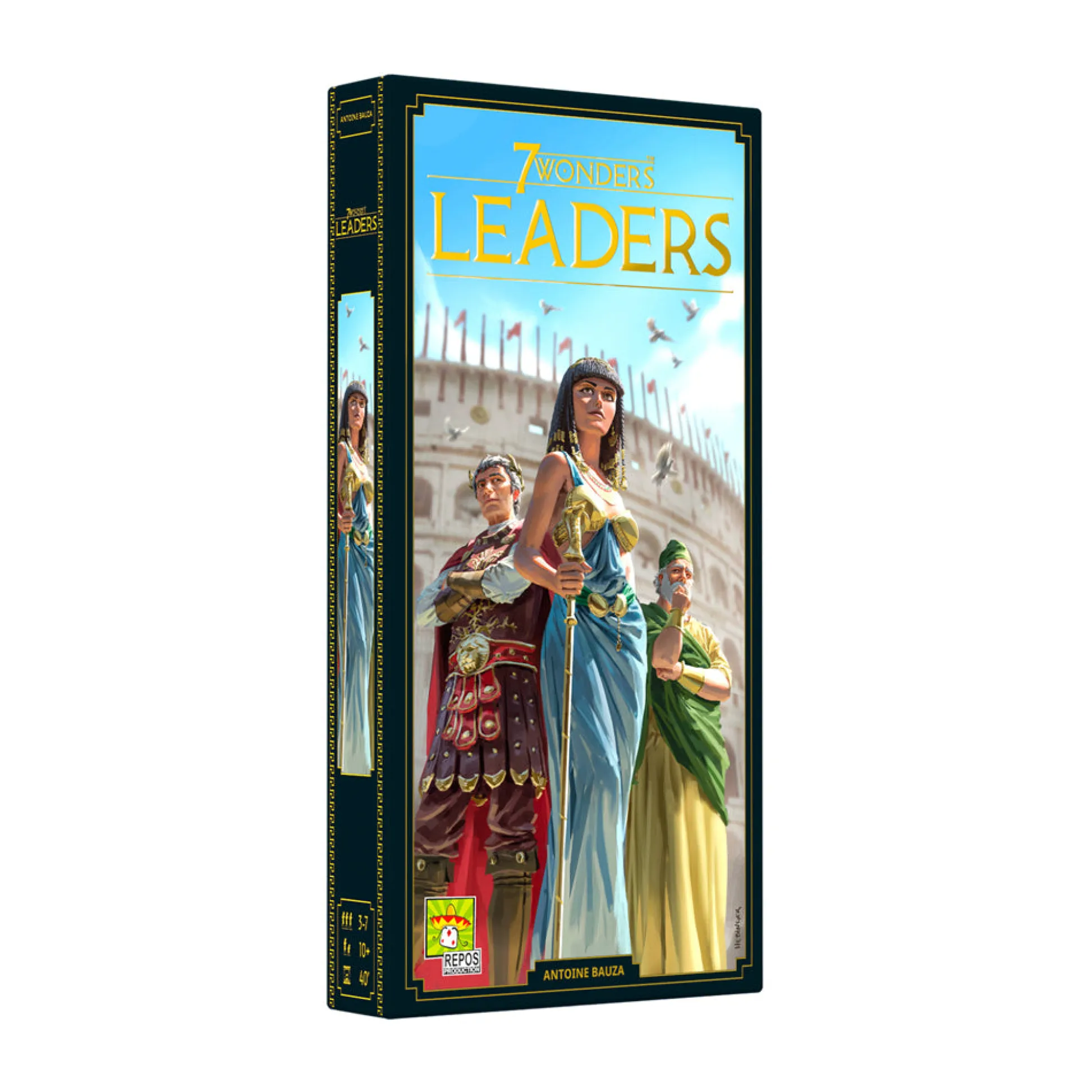 AreYouGame 7 Wonders: Leaders Expansion - New Edition Board Game* Board Games|Role-Playing Games