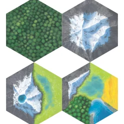 Flat River Group AEG Cascadia: Rolling Hills - Dynamic Flip-Roll-Write Board Game for Families* Dice, Roll & Write Games