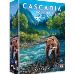 Flat River Group AEG: Cascadia: Rolling Rivers - Dynamic Dice Habitat Game* Dice, Roll & Write Games