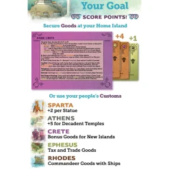 Flat River Group Aegean Sea Strategy Card Game by Asmadi Games, Ages 14+* Card Games