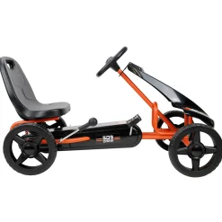 Flat River Group Air Jet Pedal Go Kart - Orange - Kids, Sporty Graphics* Ride-Ons