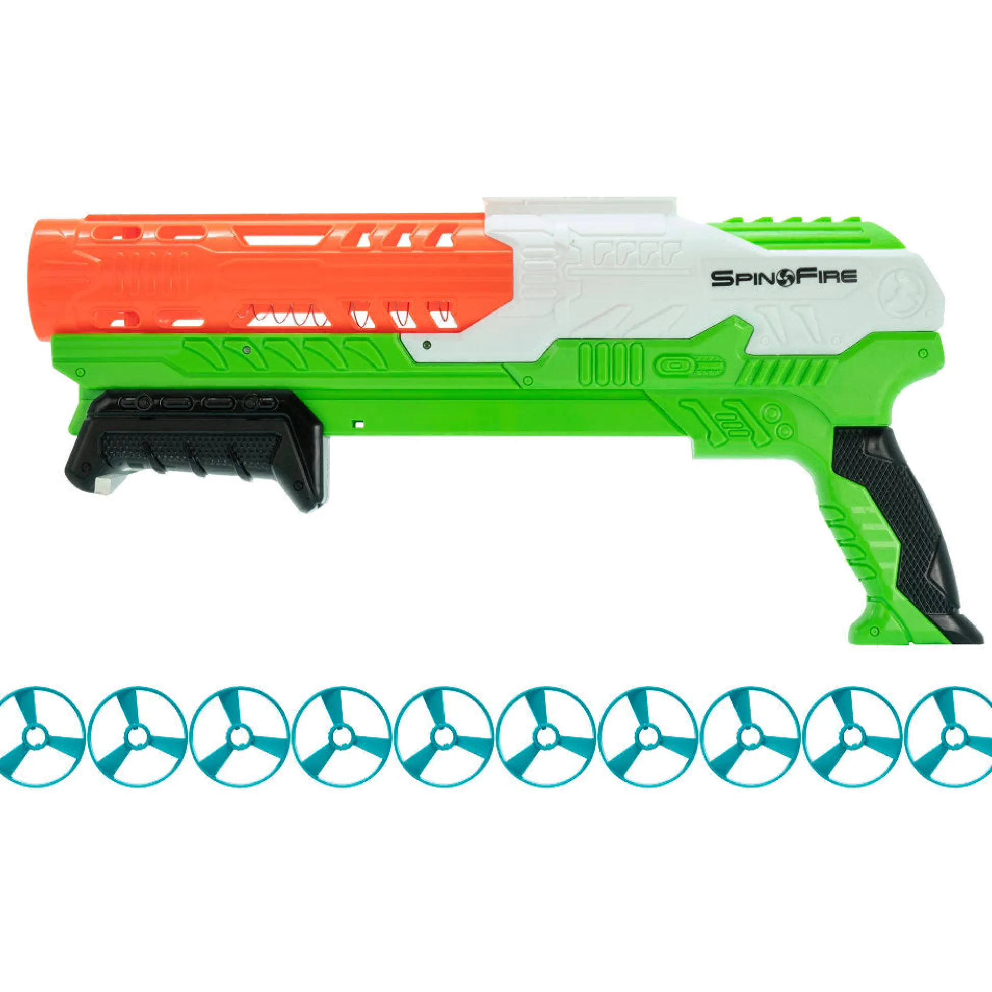 Flat River Group Air Warriors Spin Fire Extreme Long-Distance Dart Blaster* Nerf & Toy Blasters|Nerf & Toy Blasters