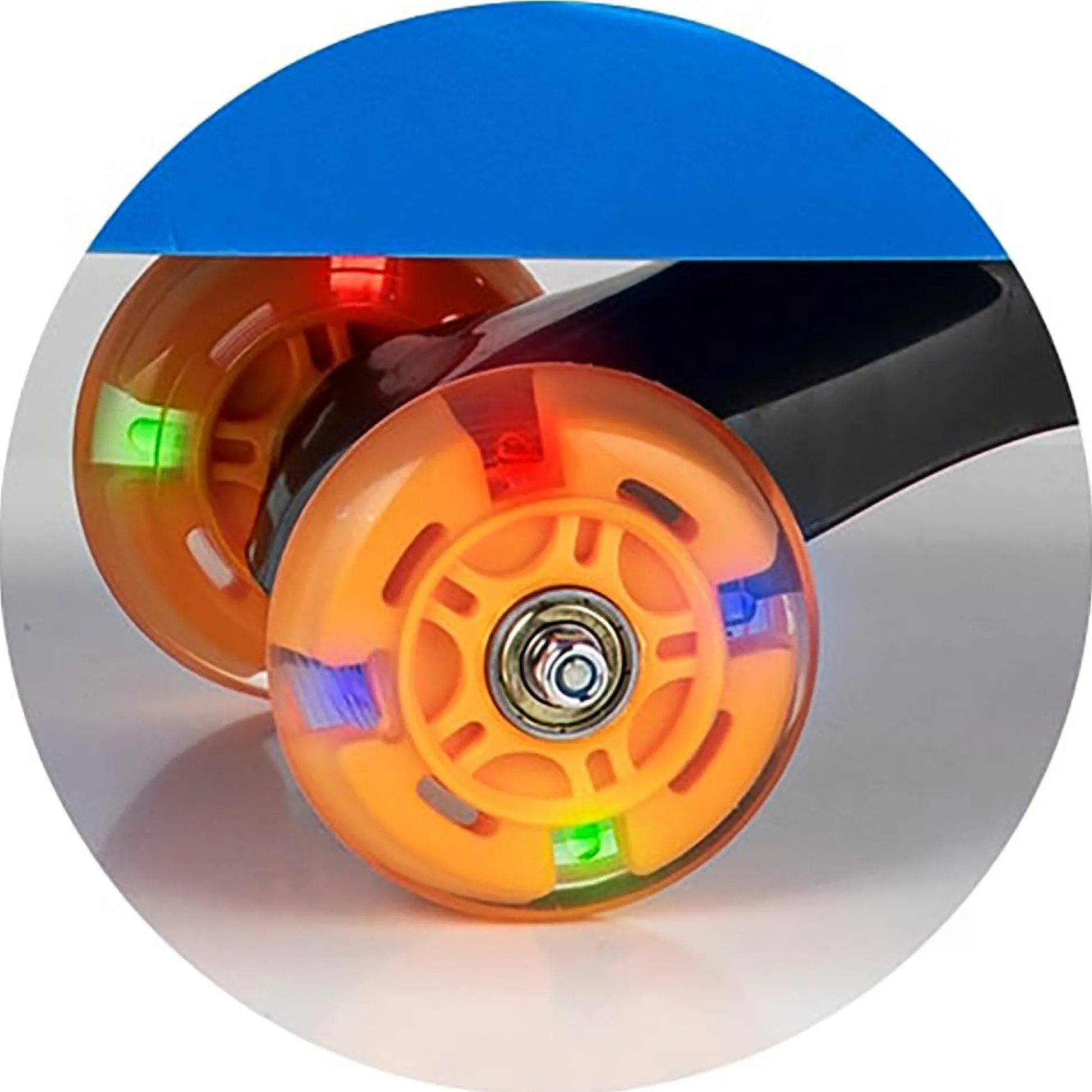 Flat River Group Alex - Lightning Glow Rider - Inertia-Powered Ride-On Toy, Blue & Red* Ride-Ons|Ride-Ons & Push-Pull Toys