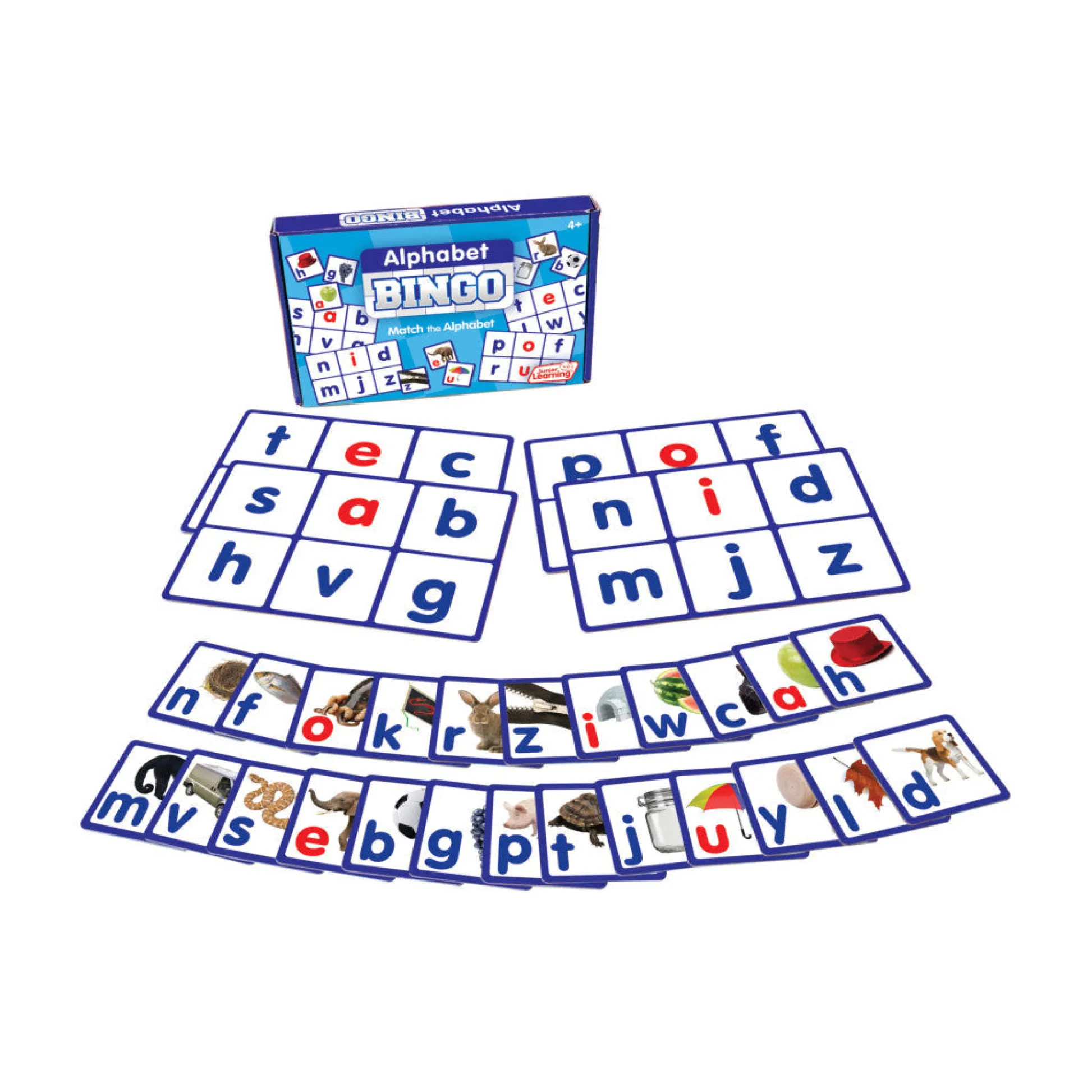 Flat River Group Alphabet Bingo Junior Learning - Educational Matching Game* Preschool Education Toys & Activities