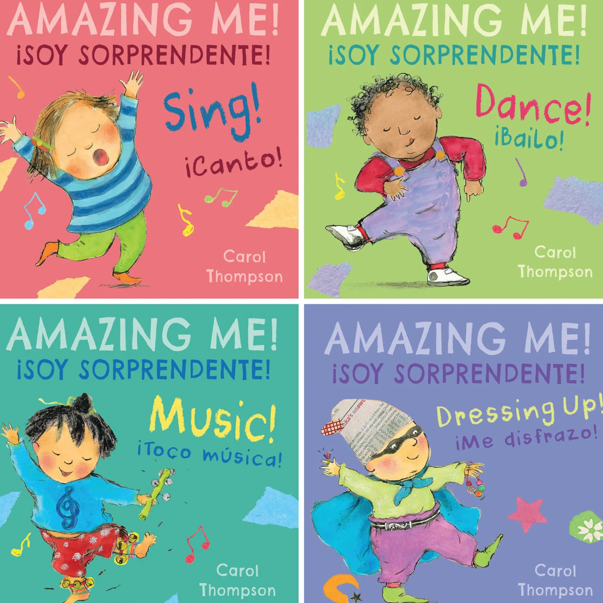 Educators Resource Amazing Me! Soy Sorprendente! 4 Board Book Set*Kids Kids Books|Boxed Book Sets