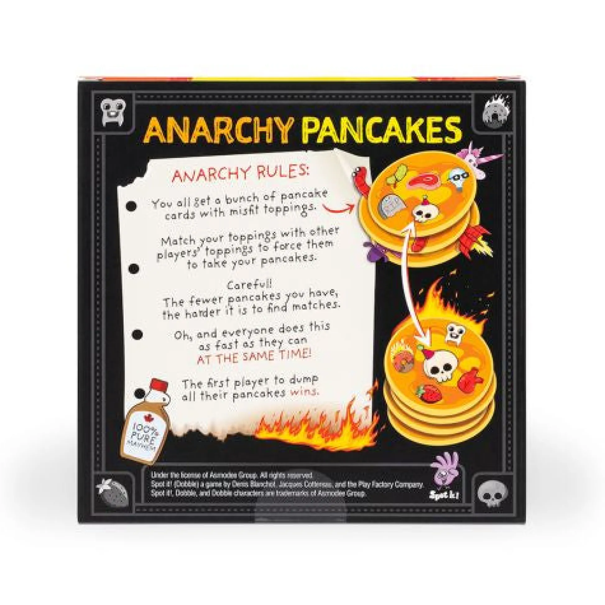 Calendar Holdings, LLC Anarchy Pancakes: Chaotic Quick-Paced Card Game* Card Games