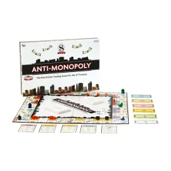 AreYouGame Anti-Monopoly Real Estate Strategy Board Game* Role-Playing Games|Board Games