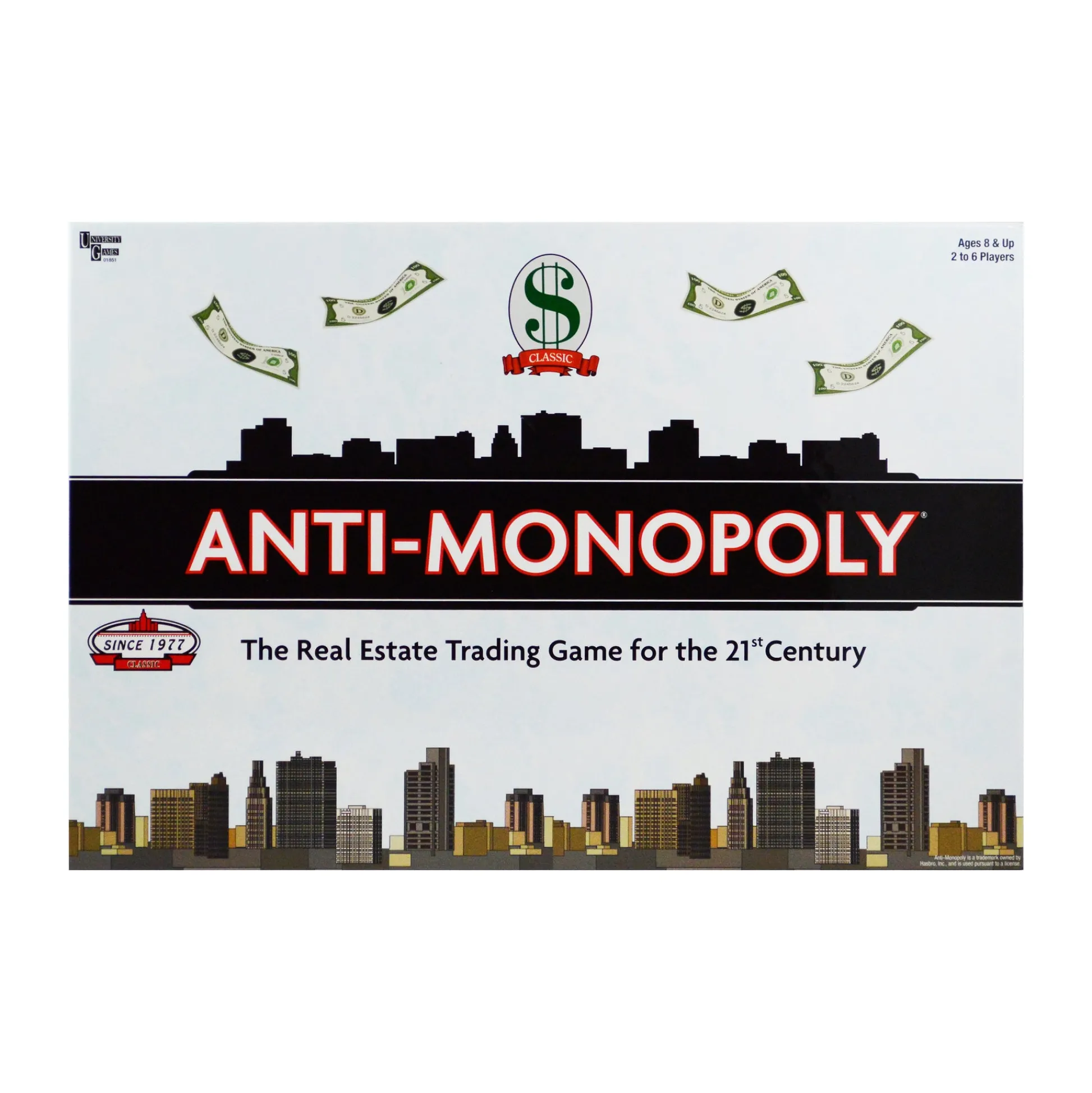 AreYouGame Anti-Monopoly Real Estate Strategy Board Game* Role-Playing Games|Board Games
