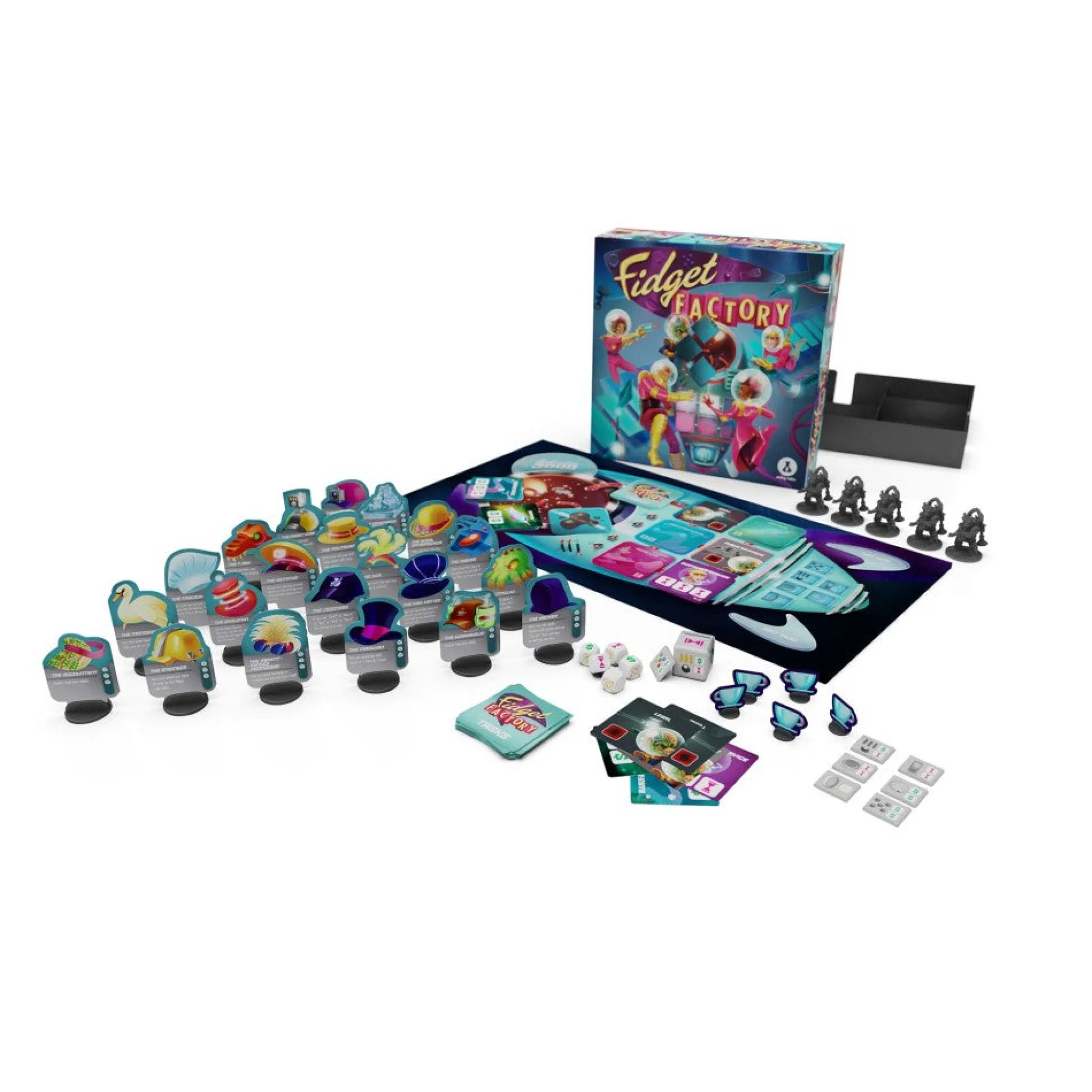 Flat River Group Antsy Labs Fidget Factory Deluxe Edition Co-op Board Game* Board Games|Role-Playing Games