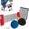 Flat River Group Anywhere Sports Portable Table Tennis Set with Retractable Net* Family & Entertainments Games