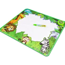Flat River Group Aqua Sounds Jungle Adventure Magic Drawing Mat - Interactive Water Drawing* Preschool Education Toys & Activities