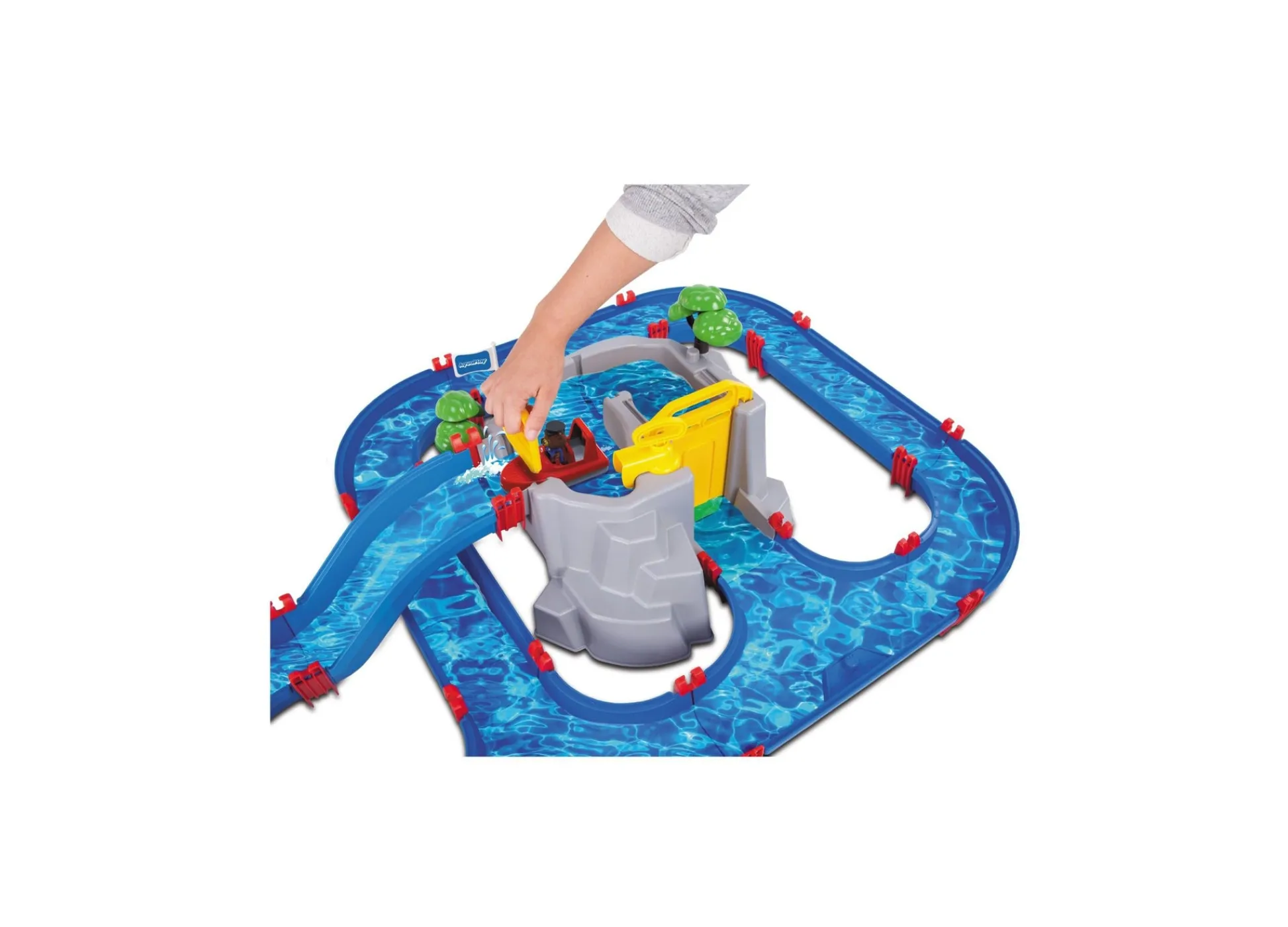 Flat River Group Aquaplay Mountain Lake Interactive Water Playset* Playsets & Vehicles