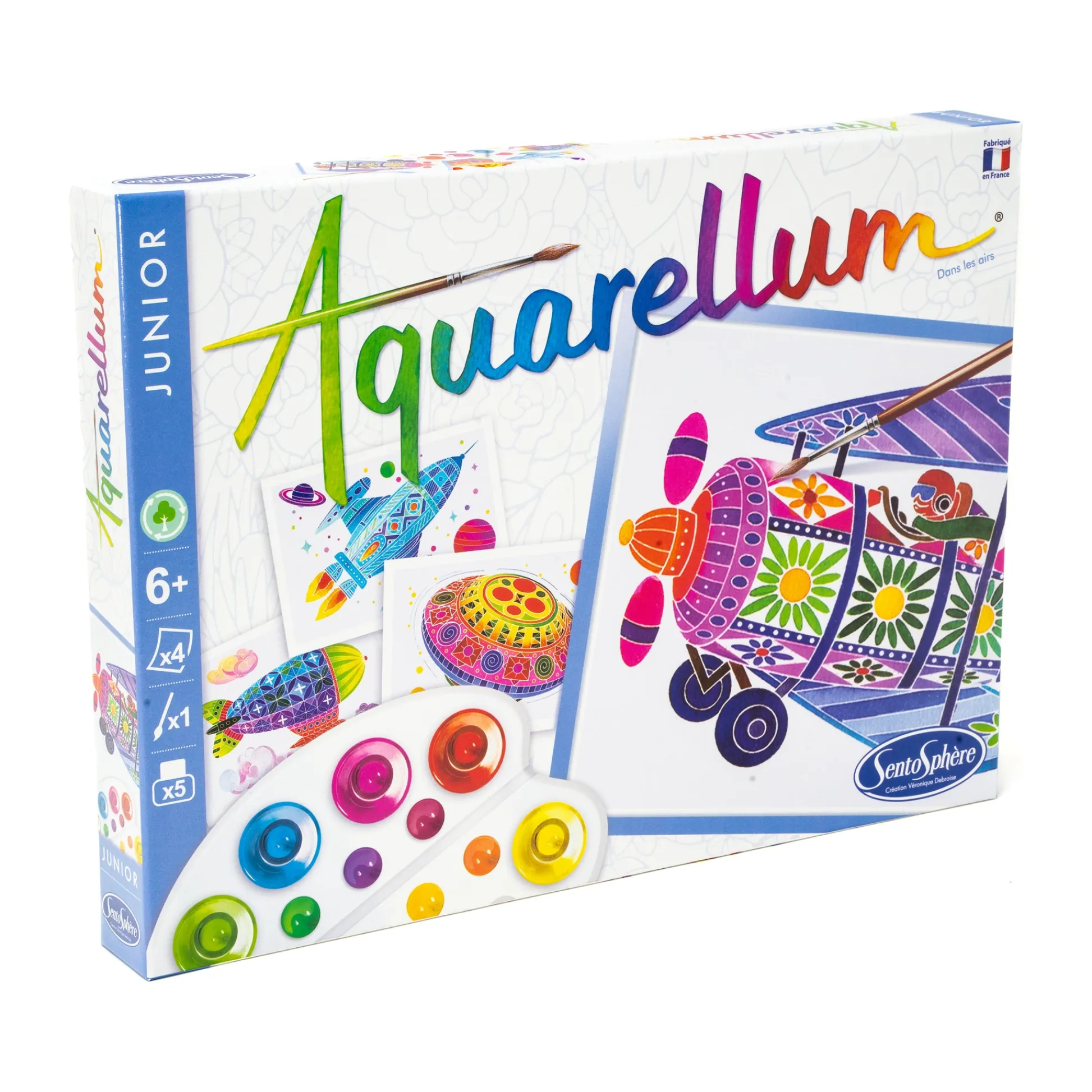 AreYouGame Aquarellum Junior In the Air Watercolor Craft Kit* Art Toys|Drawing, Color & Painting
