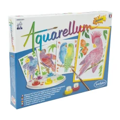 AreYouGame Aquarellum Junior Parrots Watercolor Art Kit* Drawing, Color & Painting