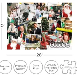 Calendar Holdings, LLC Aquarius The Office Christmas Jigsaw Puzzle - 1000 pc* Puzzles
