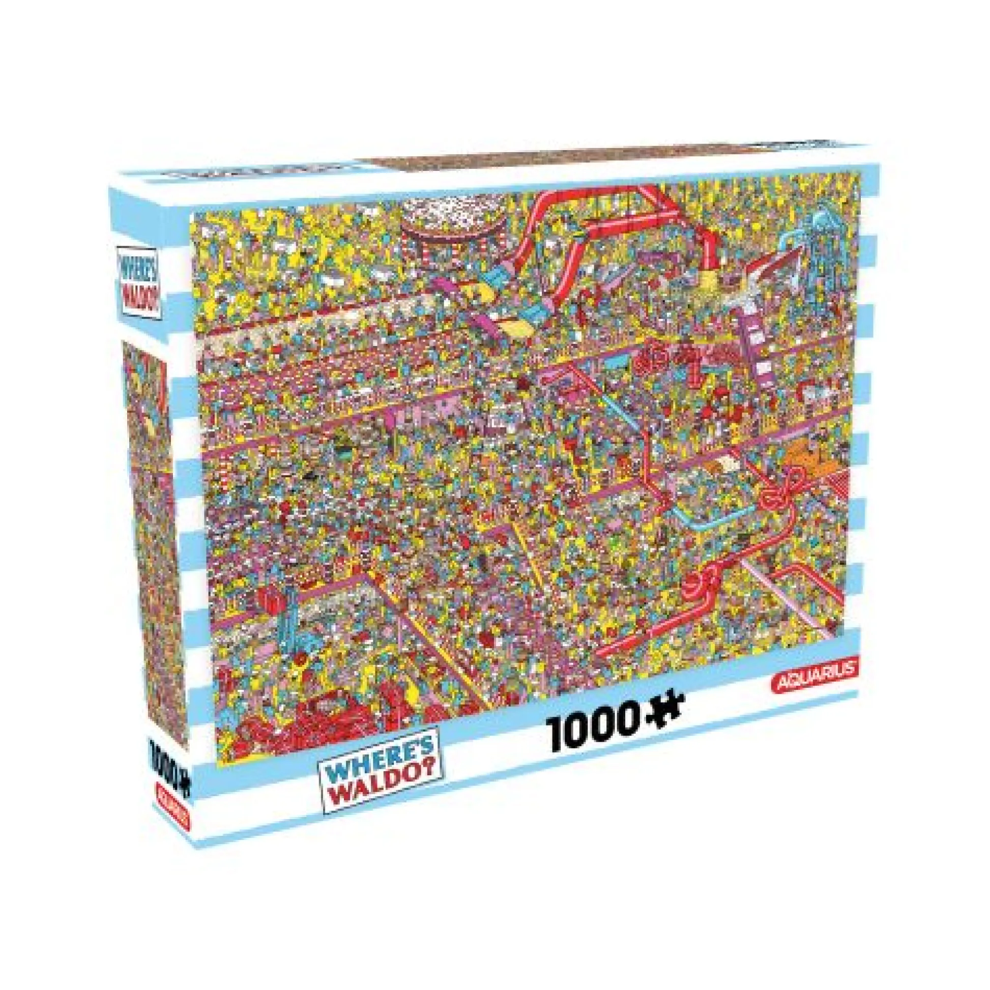 Calendar Holdings, LLC Aquarius Where's Waldo Cake Factory Jigsaw Puzzle - 1000 pc* Puzzles