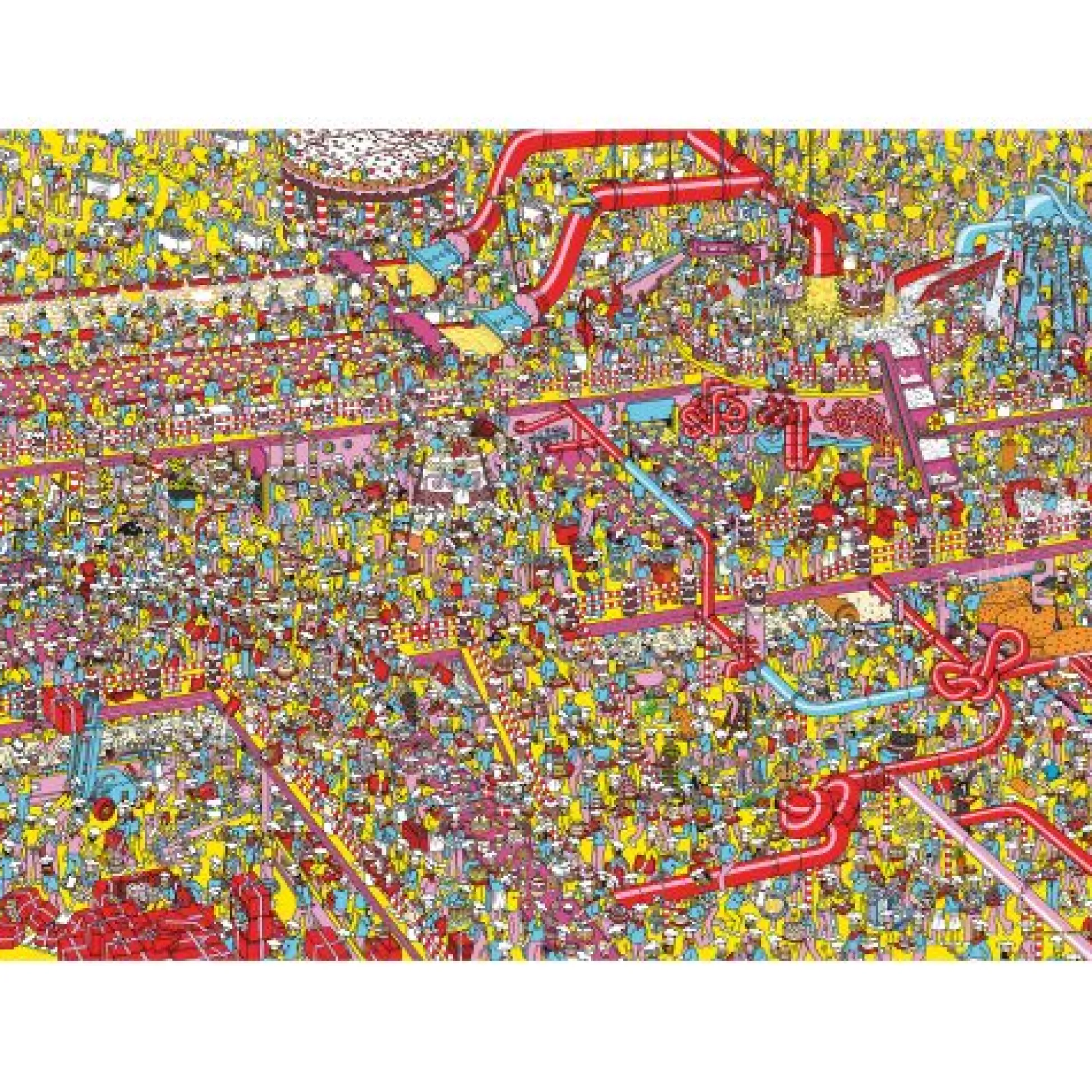 Calendar Holdings, LLC Aquarius Where's Waldo Cake Factory Jigsaw Puzzle - 1000 pc* Puzzles
