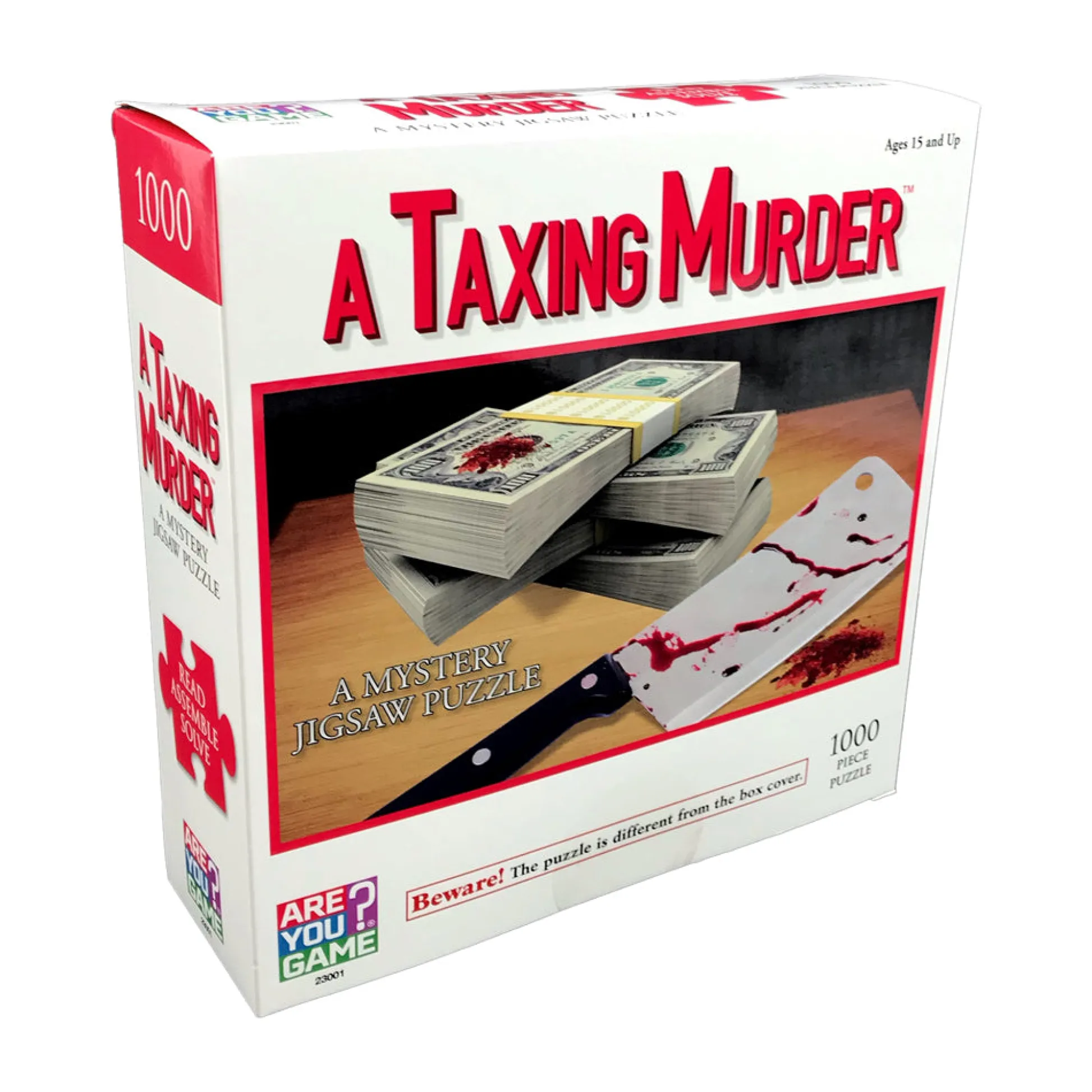 AreYouGame A Taxing Murder Mystery Jigsaw Puzzle - 1000 pc* Puzzles