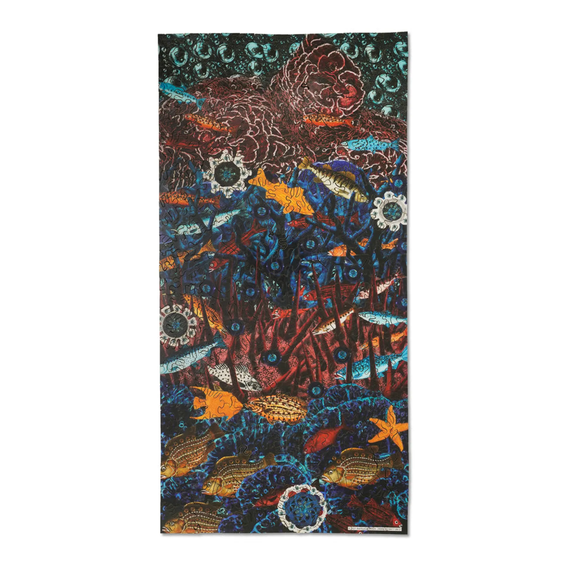 AreYouGame Oceanic Fish Wooden Jigsaw Puzzle - 404 pcs* Puzzles