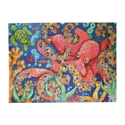 AreYouGame Octo-Love Wooden Jigsaw Puzzle - 331 pc* Puzzles