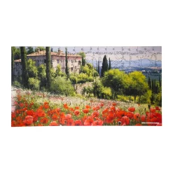 AreYouGame Poppy Field Wooden Jigsaw Puzzle - 221 pcs* Puzzles