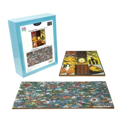 AreYouGame Yellow & Miami Fish 2-Pack Wooden Jigsaw Puzzles* Puzzles