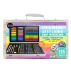 Educators Resource Art 101 Ultimate Drawing, Sketching & Doodle Wood Art Set - 111 Pieces* Drawing, Color & Painting