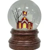 Flat River Group Ashfield & Harkness Sanctuary Church Musical Snow Globe with Light* Surprise Toys & Dolls