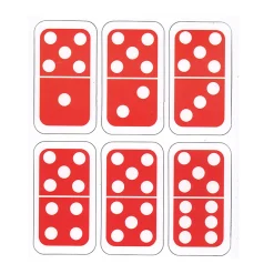 Educators Resource Ashley Productions Die-Cut Magnetic Dominoes - Colorful Educational Set* Math Toys|Math, Counting & Time