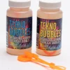 Flat River Group Atomic Bubbles Tekno Bubbles - UV Reactive Glowing Bubbles, 2 Pack (Gold & Blue)* Bubbles & Sidewalk Chalk