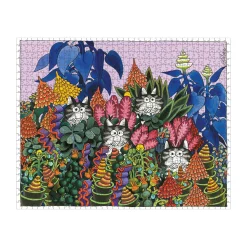 AreYouGame B. Kliban Jungle Cats 1000-Piece Jigsaw Puzzle* Puzzles
