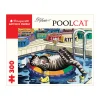 AreYouGame B. Kliban Pool Cat Theme Jigsaw Puzzle - 300 pc* Puzzles