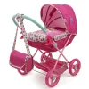 Flat River Group Baby Alive Deluxe Classic Doll Pram, Pink & Rainbow - Doll Stroller Playset* Social & Emotional Skills|Stuffed Animals & Plush Toys