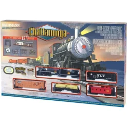 The Distribution Solutions Bachmann Trains - Chattanooga HO Scale Ready To Run 155 Piece Electric Train Set* Trains & Train Tables