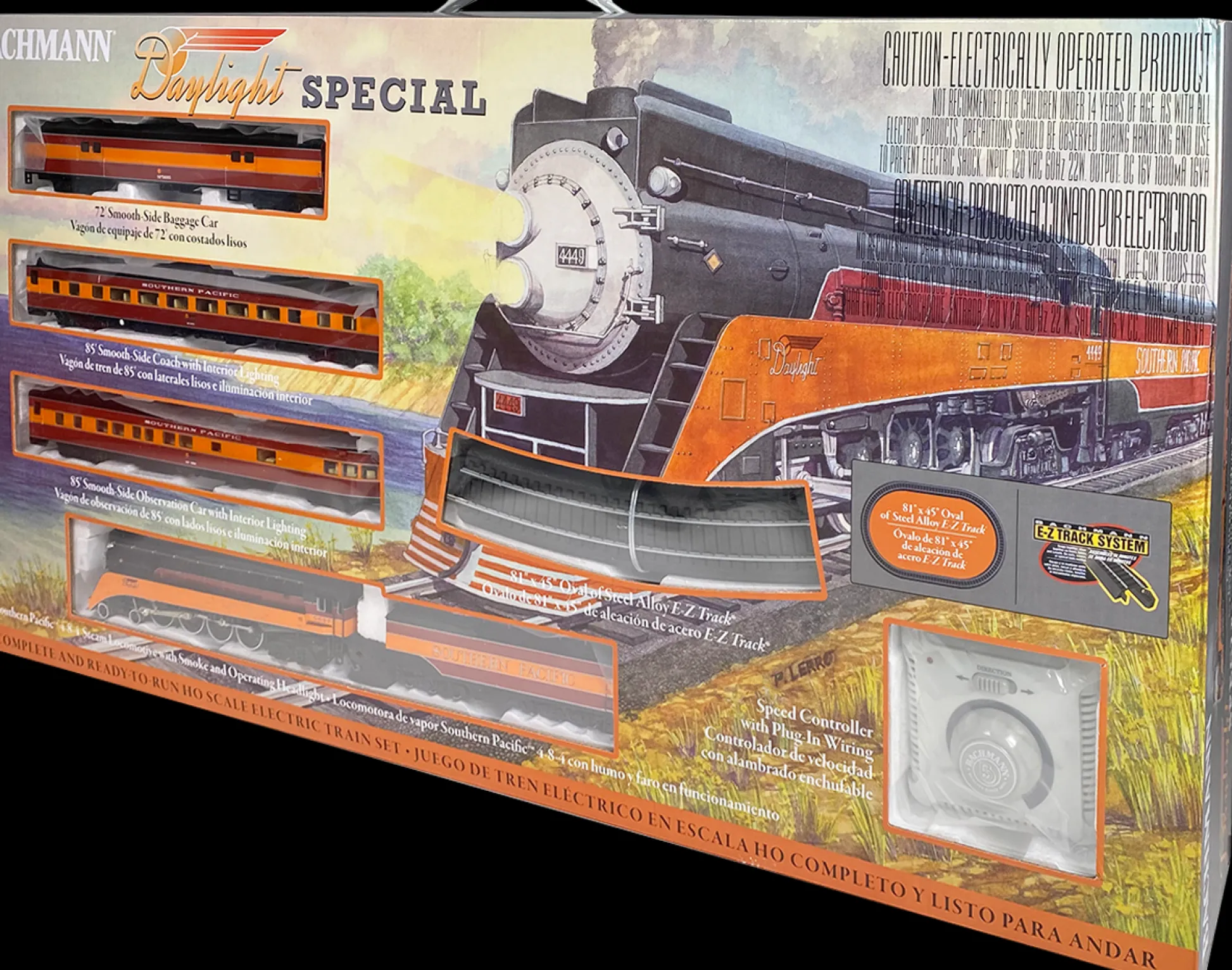 The Distribution Solutions Bachmann Trains - Daylight Special HO Scale Electric Train Set* Trains & Train Tables