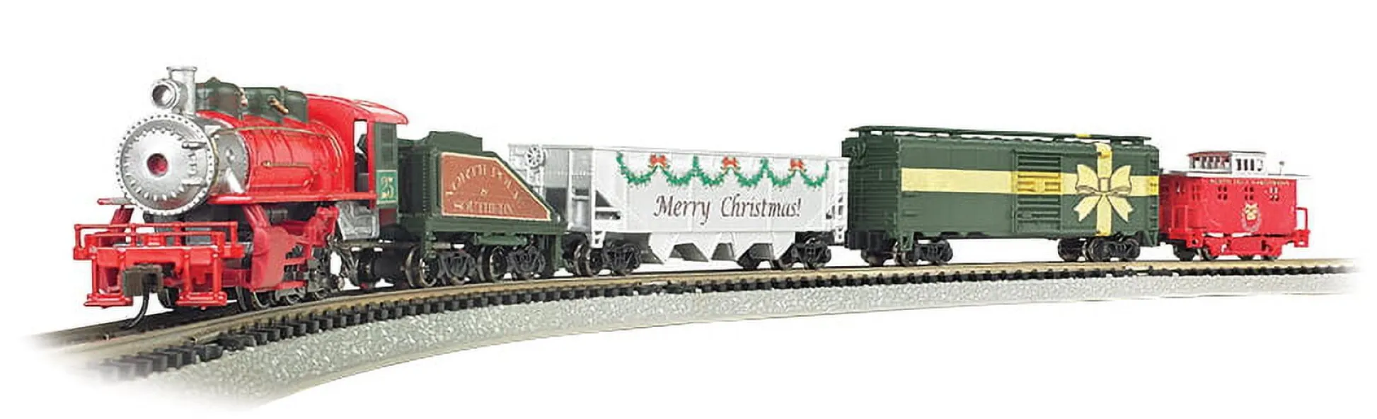 The Distribution Solutions Bachmann Trains - Merry Christmas Express N Scale Electric Train Set* Trains & Train Tables