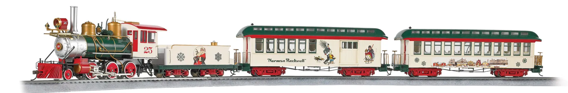 The Distribution Solutions Bachmann Trains - Norman Rockwell's American Christmas Electric Train Set - On30 Scale* Trains & Train Tables