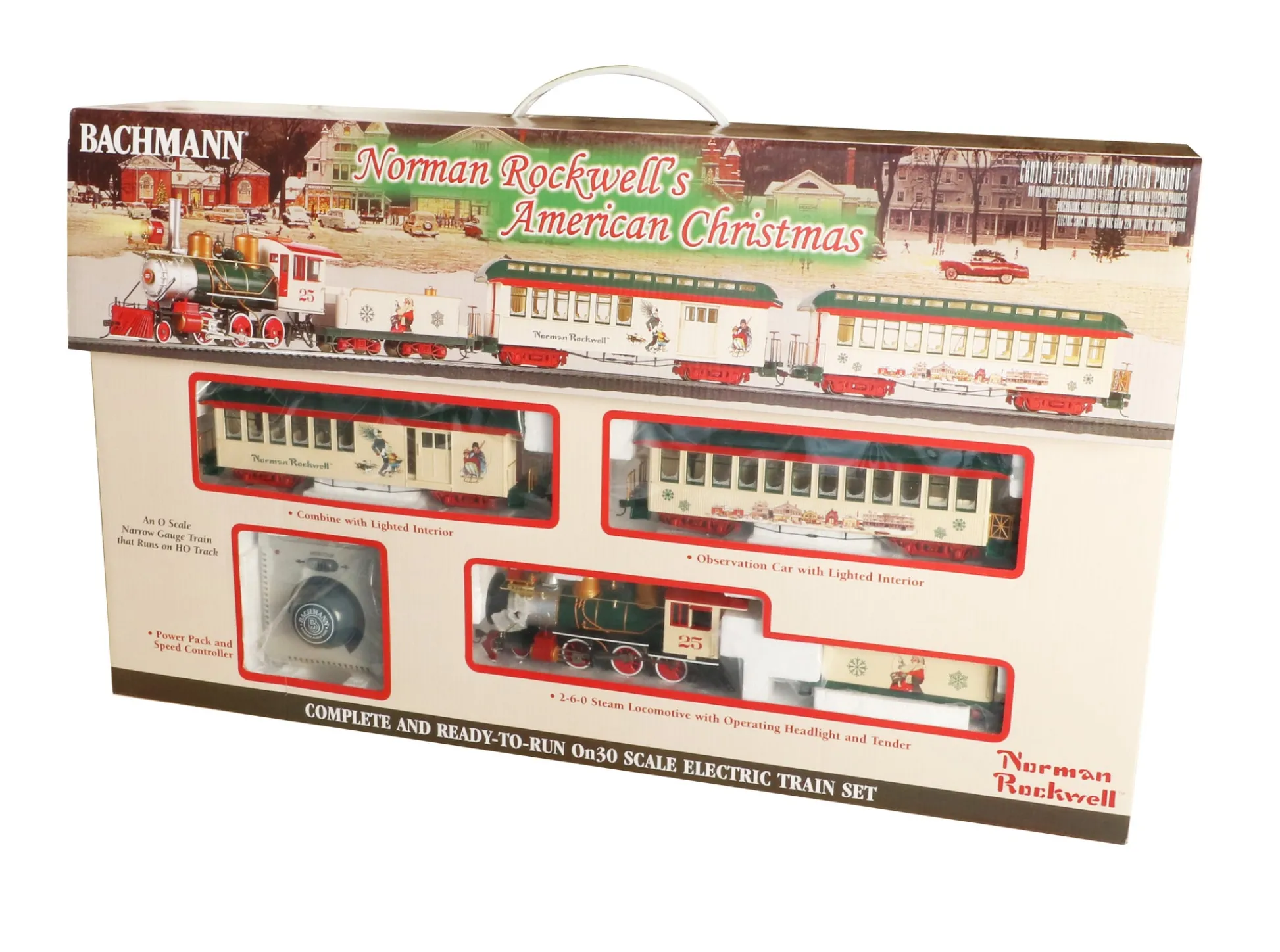 The Distribution Solutions Bachmann Trains - Norman Rockwell's American Christmas Electric Train Set - On30 Scale* Trains & Train Tables