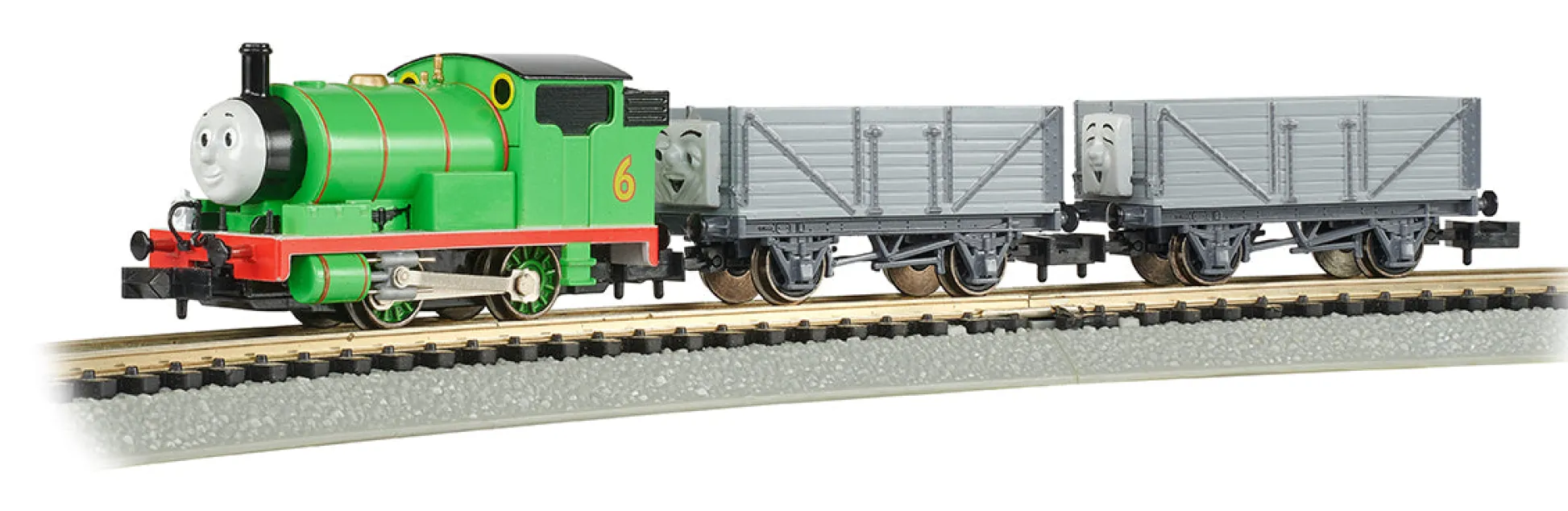 The Distribution Solutions Bachmann Trains - Percy and the Troublesome Trucks N Scale Electric Train Set* Trains & Train Tables