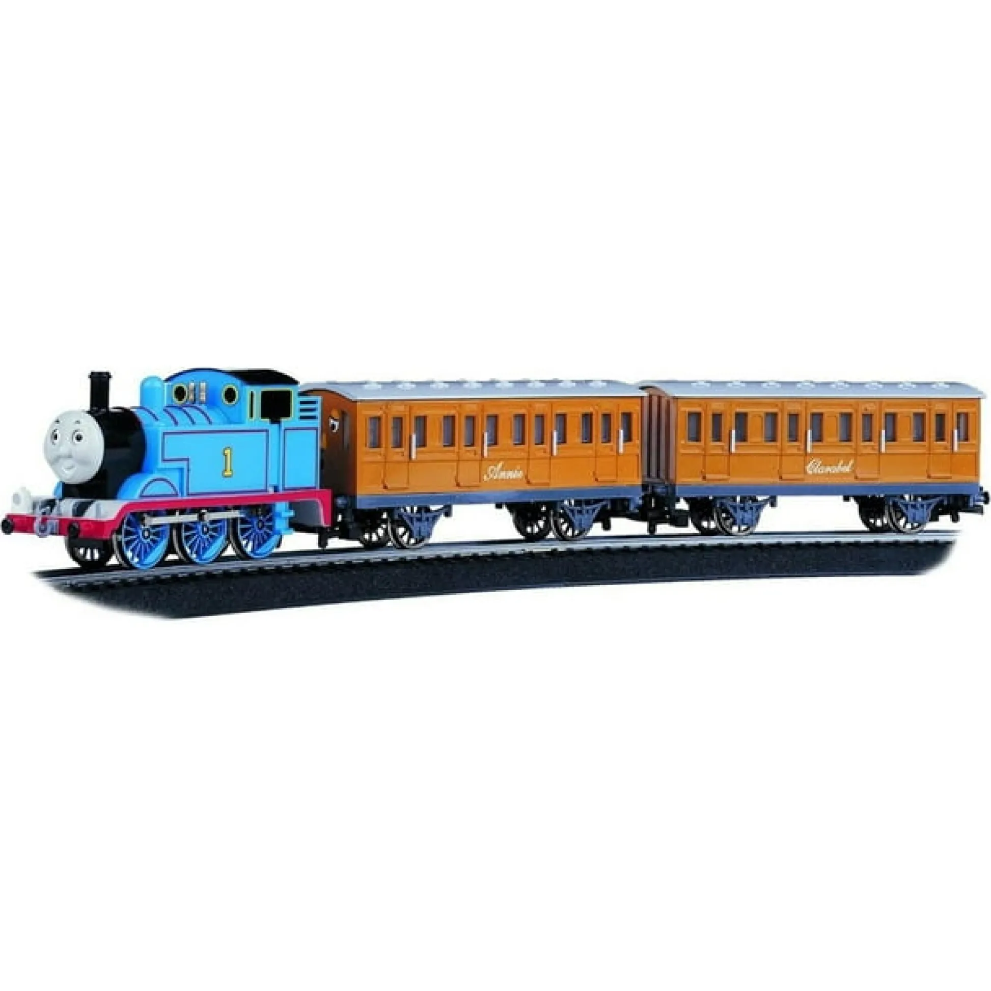 The Distribution Solutions Bachmann Trains - Thomas & Friends Thomas, Annie & Clarabel HO Scale Electric Train Set* Trains & Train Tables