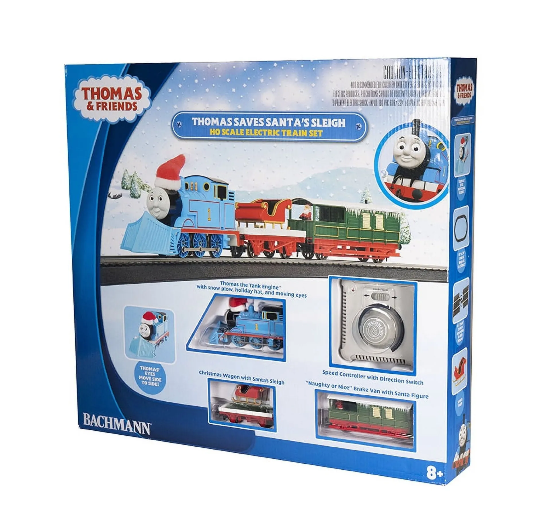 The Distribution Solutions Bachmann Trains - Thomas Saves Santa's Sleigh HO Scale Electric Train Set* Trains & Train Tables