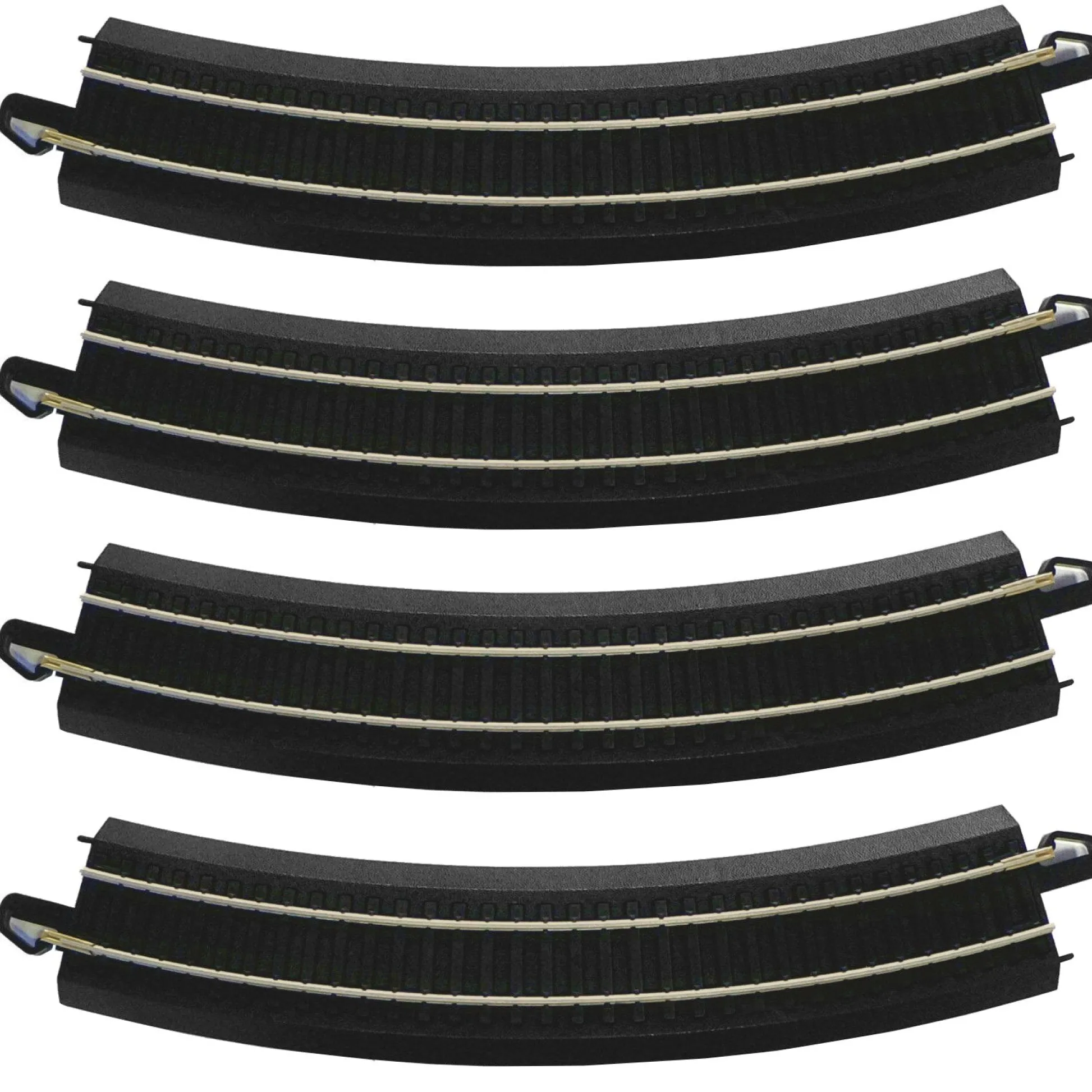 The Distribution Solutions Bachmann Trains HO Scale Figure 8 E-Z Track Pack - Steel Alloy Rail with Black Roadbed* Trains & Train Tables